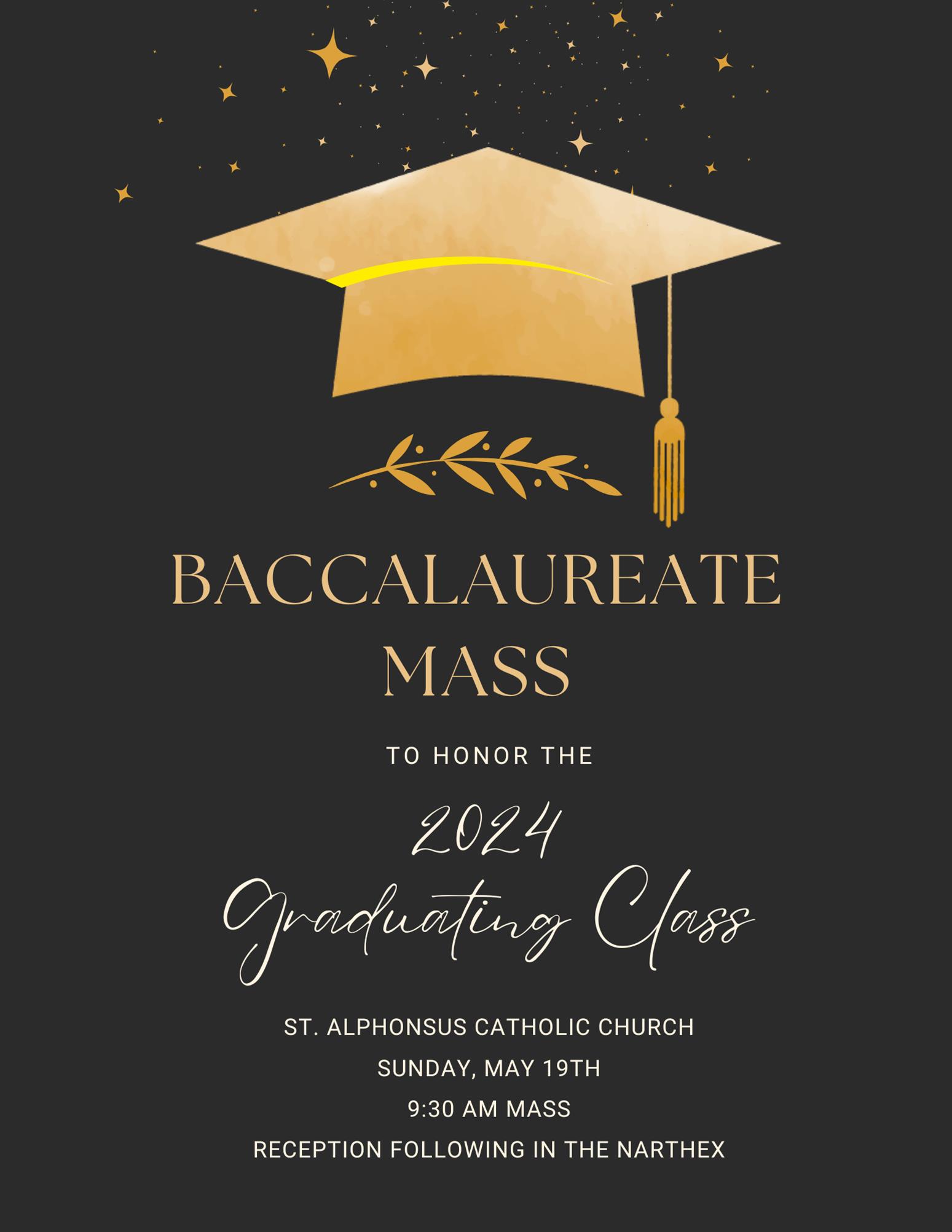 Baccalaureate Mass 2024